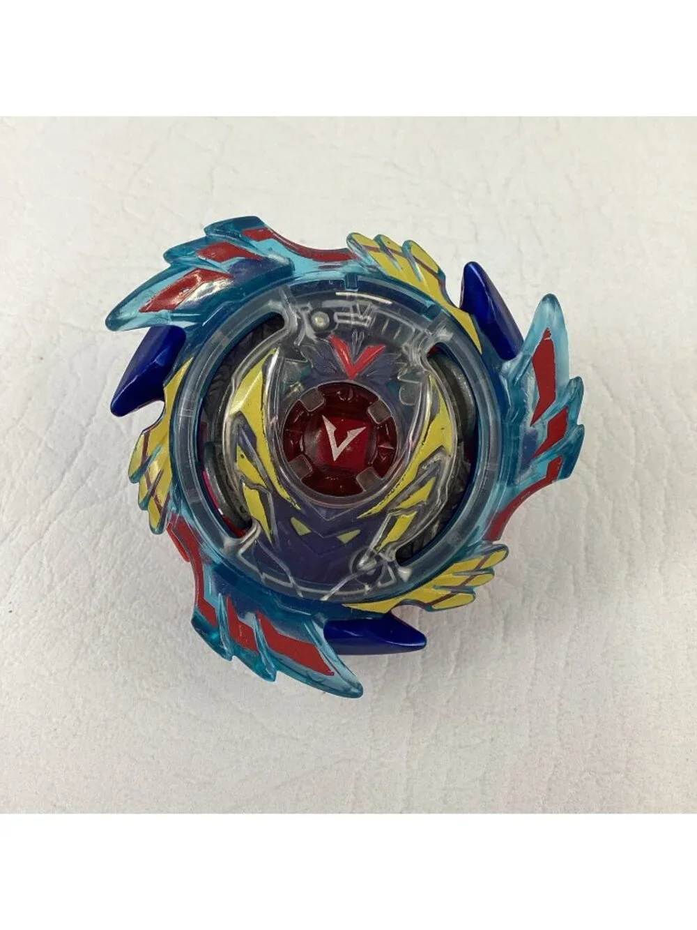Hasbro Beyblade Burst Genesis Valtryek V3 Single Top Toy Blue Loose